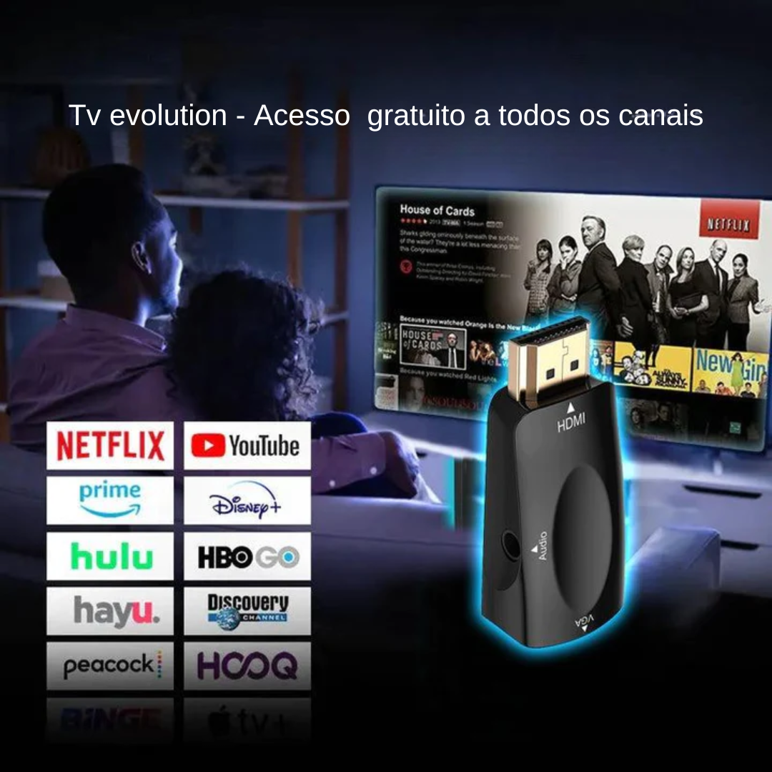 Smart TV Streaming Box 🔥 - Assista todos os canais gratuitamente (sem anúncios, sem custos mensais)