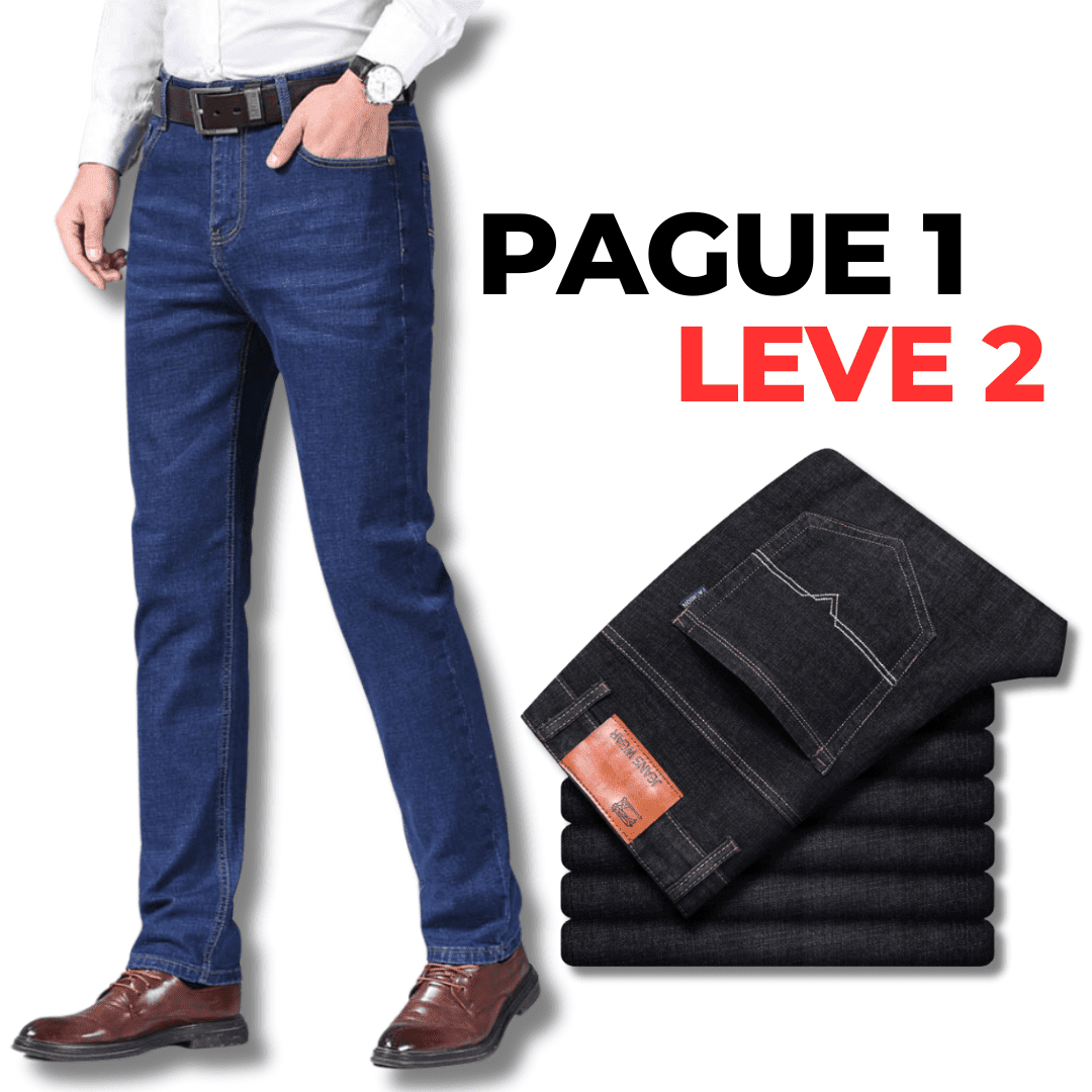 Calça Jeans Ultra Flex [PROMOÇÃO COMPRE 1 LEVE 2 + FRETE GRÁTIS]