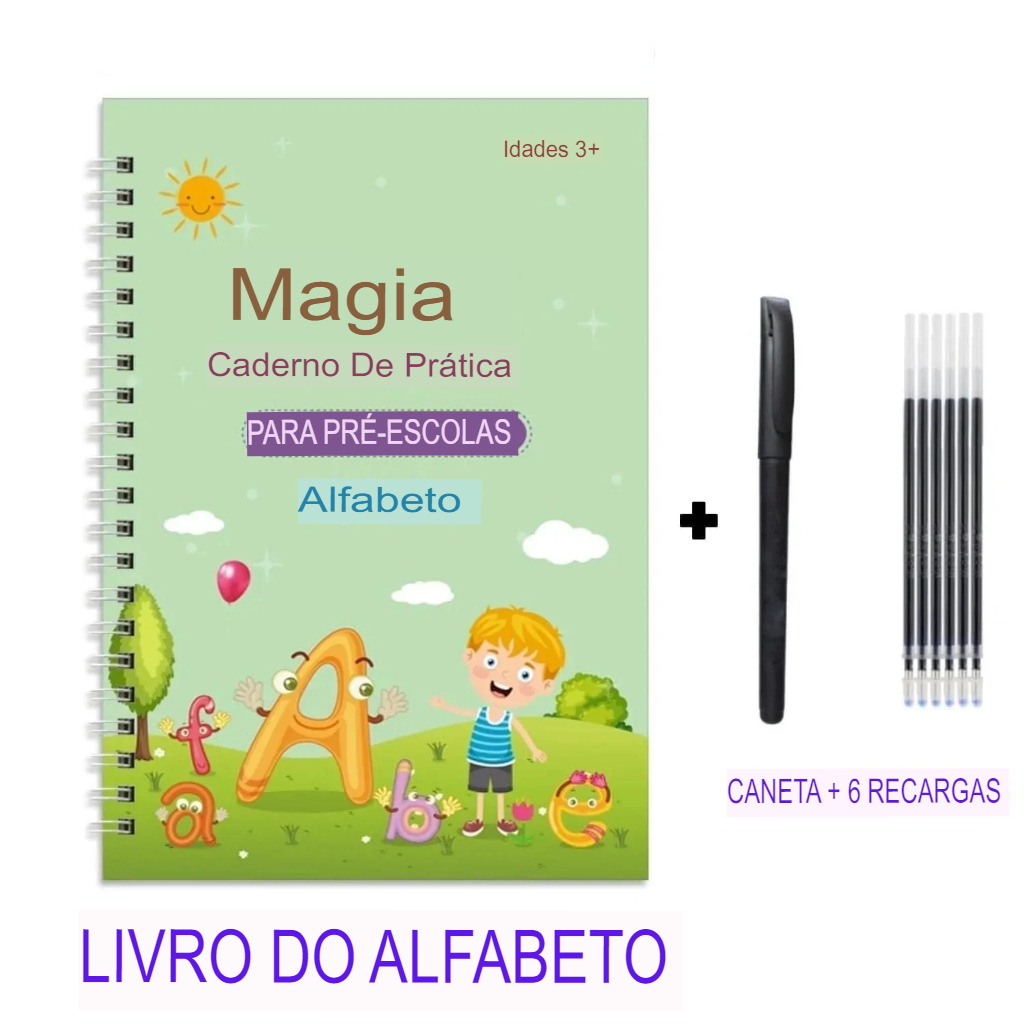 Cadernos Mágicos Infantis