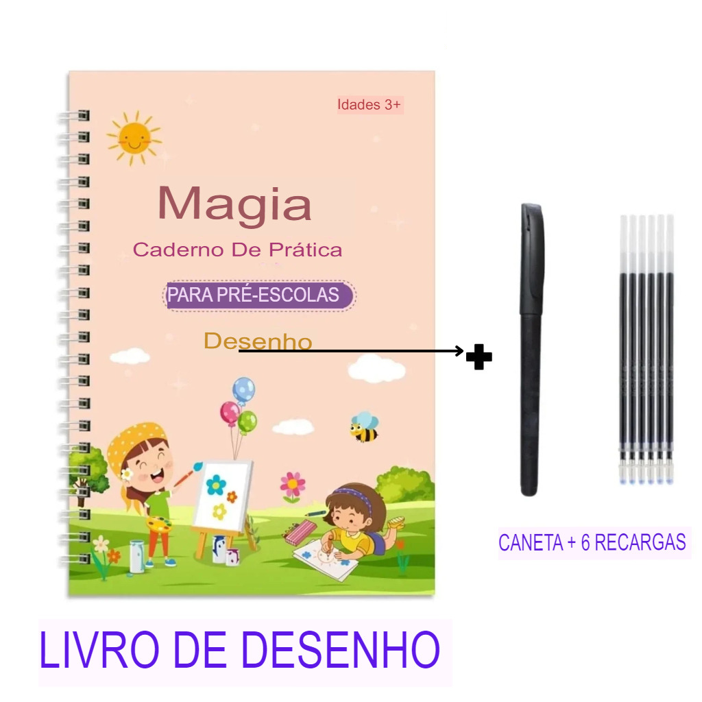 Cadernos Mágicos Infantis