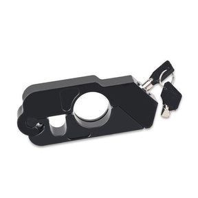 Cadeado Trava Manete Moto Antifurto Aluminio Anodizado