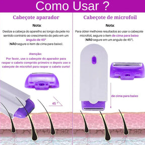 Depilador Laser LED - Shave Fast + BRINDES