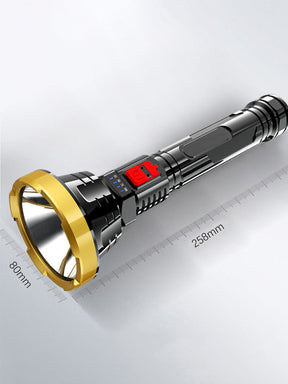 Lanterna de Led Recarregável Grande Tocha - XHP50