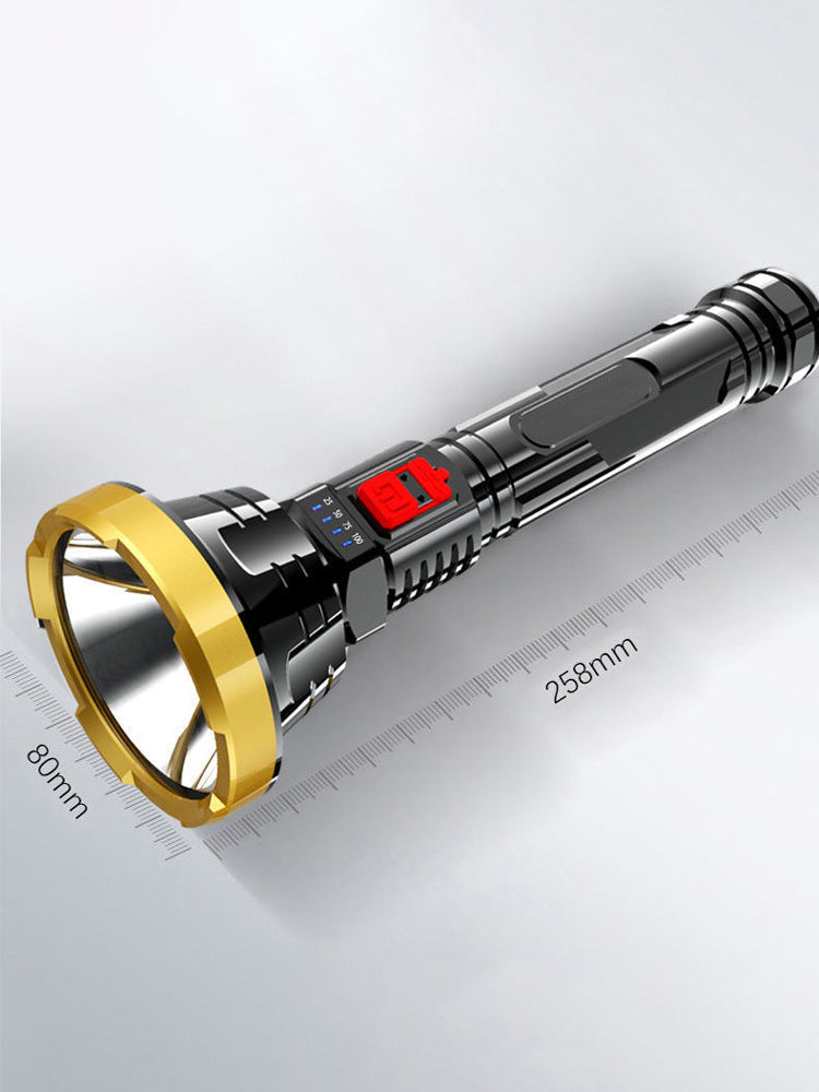 Lanterna de Led Recarregável Grande Tocha - XHP50