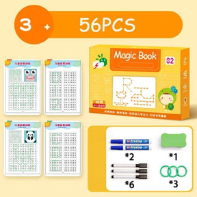 Caderno de Traço e Desenho Infantil - MagicBook